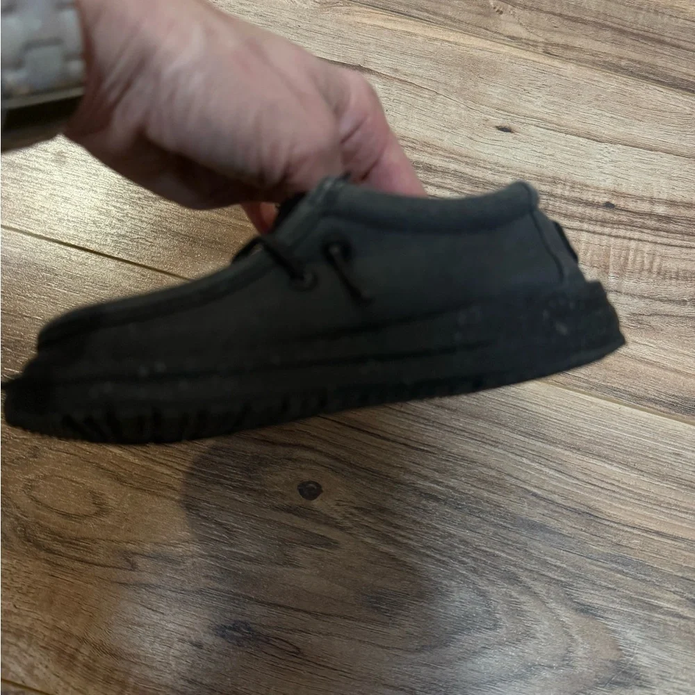 Hey Dude 8T Black Casual Slip-On Shoes
